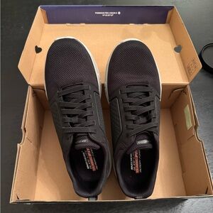 New In Box Skechers Men's Black Athletic Shoes